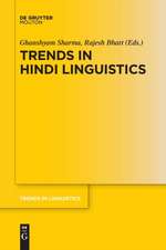 Trends in Hindi Linguistics