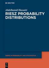 Riesz Probability Distributions