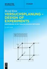 Klein, B: Versuchsplanung - Design of Experiments