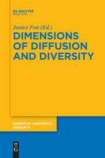 Dimensions of Diffusion and Diversity