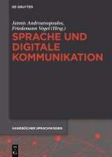 Handbuch Sprache und digitale Kommunikation