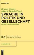 Sprache in Politik und Gesellschaft