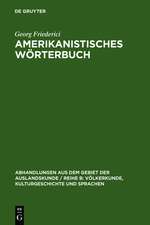 Amerikanistisches Wörterbuch