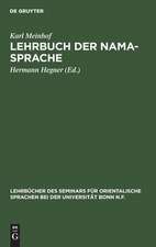 Lehrbuch der Nama-Sprache