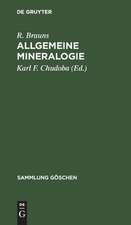 Allgemeine Mineralogie: mit 3 Tabellen