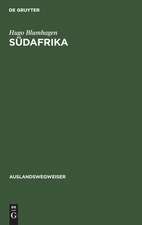 Südafrika: (unter Einschluß von Südwestafrika)