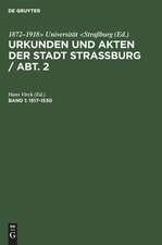 1517 - 1530: aus: Urkunden und Akten der Stadt Strassburg, Abt. 2, Bd. 1