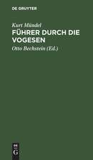 Führer durch die Vogesen: kleine Ausgabe des Reisehandbuches 