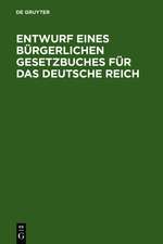 Entwurf eines bürgerlichen Gesetzbuches für das Deutsche Reich: 2. Lesung: nach dem Beschlüssen der Redaktionskommission ; auf amtliche Veranlassung