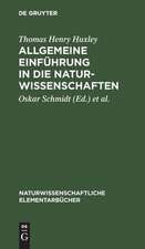 Allgemeine Einführung in die Naturwissenschaften