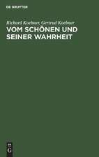 Vom Schönen und seiner Wahrheit: eine Analyse ästhetischer Erlebnisse