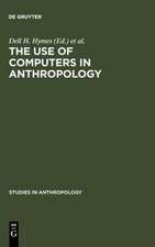 The use of computers in anthropology