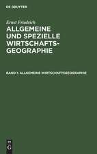 Allgemeine Wirtschaftsgeographie: aus: Allgemeine und spezielle Wirtschaftsgeographie, Bd. 1