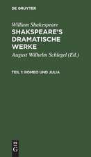 [Dramatische Werke] Shakspeare's dramatische Werke. Übersetzt von August Wilhelm Schlegel: Theil 1