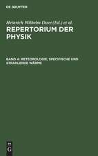 Meteorologie, specifische und strahlende Wärme: Mit zwei Tafeln Abbildungen und einer Charte der Isothermen, aus: Repertorium der Physik : enthaltend eine vollständige Zusammenstellung der neuern Fortschritte dieser Wissenschaft, Bd. 4