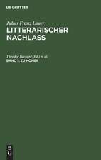 Nebst Bruchstücken homerischer Studien: aus: Litterarischer Nachlass, Bd. 1, Buch 1/2