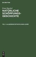 Allgemeine Entwicklungs-Lehre: (Transformismus und Darwinismuns), aus: Natürliche Schöpfungsgeschichte : gemeinverständliche wissenschaftliche Vorträge über die Entwickelungslehre ; mit dem Porträt des Verfassers und mit 30 Tafeln, sowie zahlreichen Holzschnitten, Stammbäumen und syst