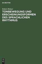 Tonbewegung und Erscheinungsformen des sprachlichen Rhythmus: Profile des deutschen Sankverses