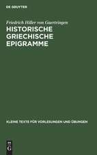 Historische griechische Epigramme