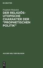 Der religiös-utopische Charakter der 