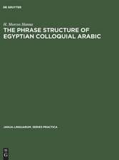 The phrase structure of Egyptian colloquial Arabic