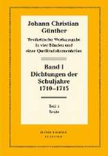 Dichtungen der Schuljahre 1710-1715