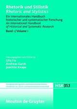 Rhetorik und Stilistik / Rhetoric and Stylistics. Halbband 1