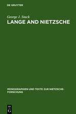 Lange and Nietzsche