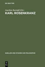 Karl Rosenkranz: Briefe 1827 bis 1850