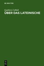 Über das Lateinische: Vom Indogermanischen zu den romanischen Sprachen