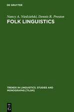 Folk Linguistics