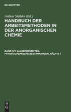 Allgemeiner Teil. Physikochemische Bestimmungen, Hälfte 1