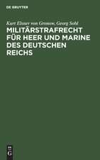 Militärstrafrecht für Heer und Marine des Deutschen Reichs