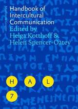 Handbook of Intercultural Communication