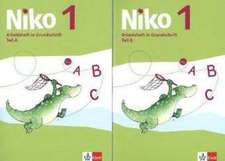 Niko. Arbeitshefte Grundschrift Teil A+B und Schreibtabelle 1. Schuljahr