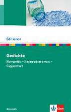 Gedichte - Romantik/Expressionismus/Gegenwart