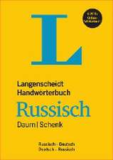 Langenscheidt Handwörterbuch Russisch Daum/Schenk - Buch mit Online-Anbindung