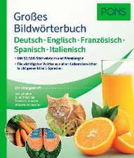 PONS Großes Bildwörterbuch Deutsch, Englisch, Französisch, Spanisch, Italienisch