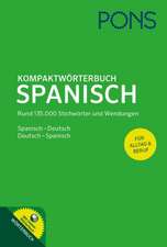 PONS Kompaktwörterbuch Spanisch