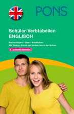 PONS Schüler-Verbtabellen Englisch