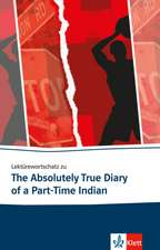 Lektürewortschatz zu The Absolutely True Diary of a Part-Time Indian