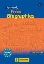 English Network Pocket Biographies - Buch mit Audio-Download