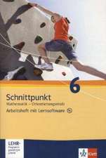 Schnittpunkt Mathematik - Ausgabe für Schleswig-Holstein. Neubearbeitung. Arbeitsheft Orientierungsstufe mit Lernsoftware plus Lösungsheft 6. Schuljahr