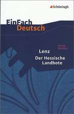 Lenz. Der Hessische Landbote. EinFach Deutsch Textausgaben.