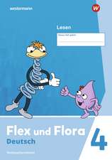 Flex und Flora 4. Heft Lesen 4 (Druckschrift) Verbrauchsmaterial