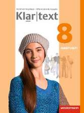 Klartext 8. Arbeitsheft. Differenzierende Ausgabe. Nordrhein-Westfalen