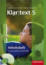 Klartext 5. Arbeitsheft. Realschulen. Nordrhein-Westfalen