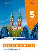 Elemente der Mathematik SI 5. Arbeitsheft mit interaktiven Übungen. Für Baden-Württemberg