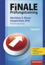 Finale - Prüfungstraining Abschluss 9. Klasse Hauptschule Niedersachsen