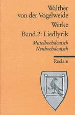 Werke 2. Liedlyrik